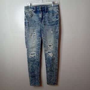 American Eagles Skinny Jeans sz 30x34 distressed next level airflex men 2610